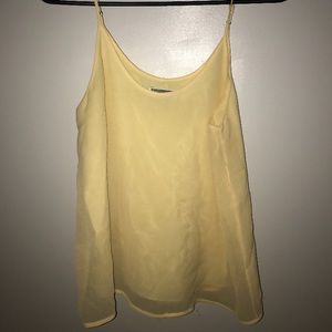 Yellow tank